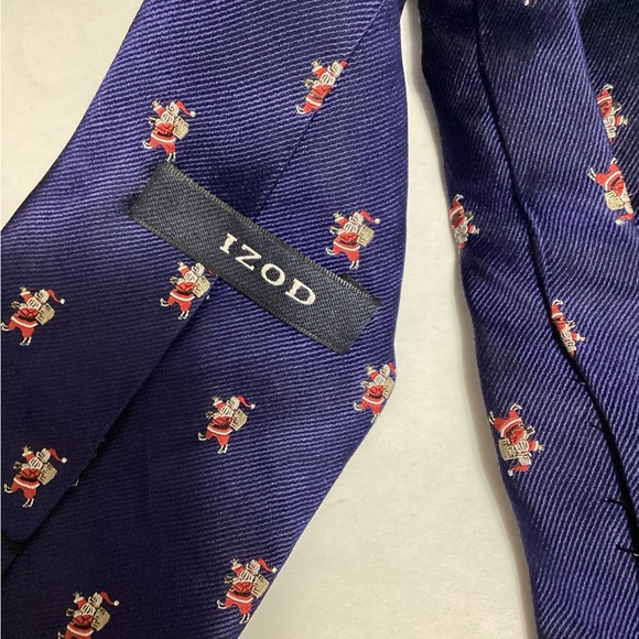 Mens Christmas tie. Santa - Picture 2 of 2